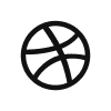Dribbble Logo